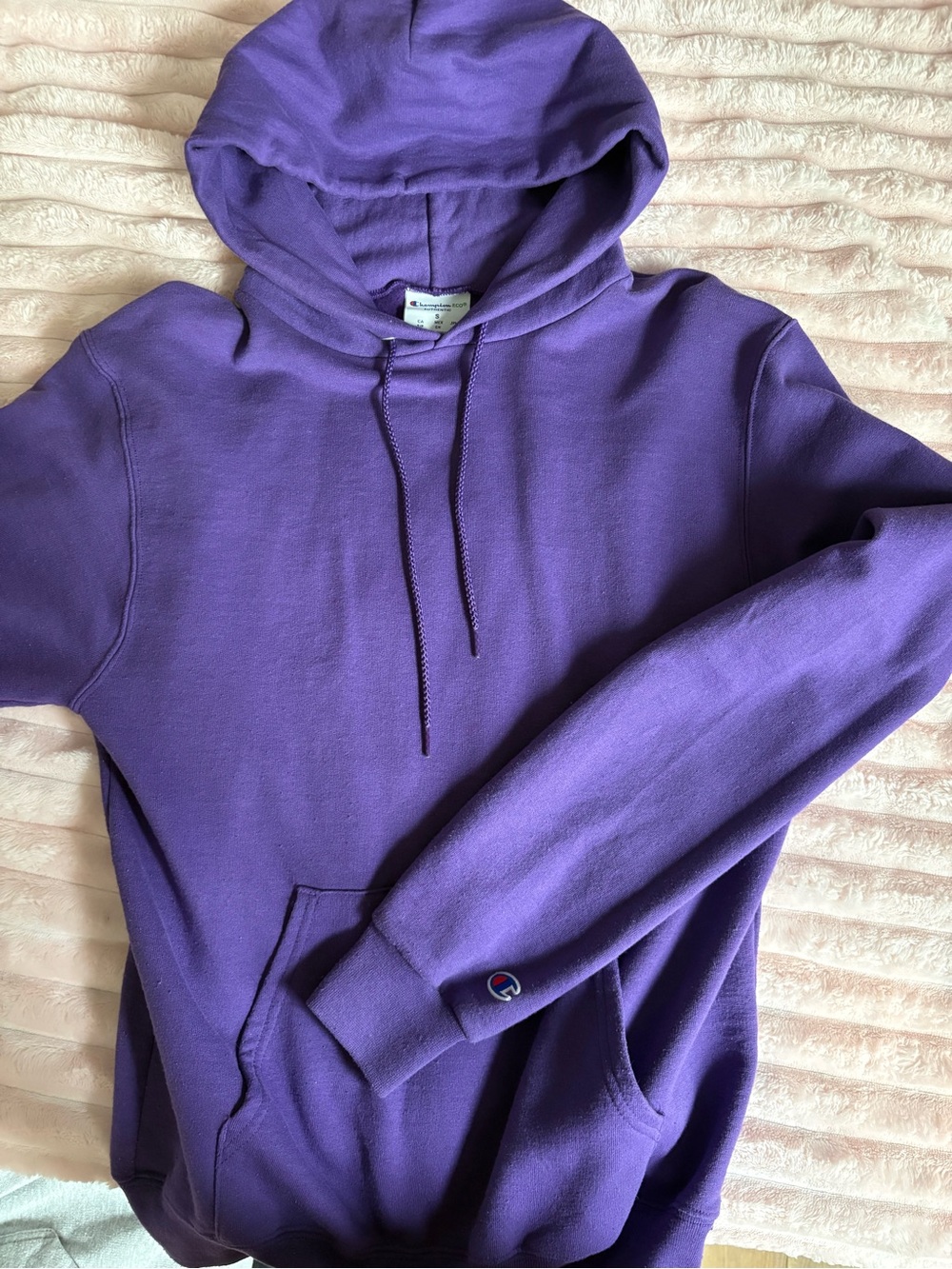 Champion Purple Pullover Hoodie